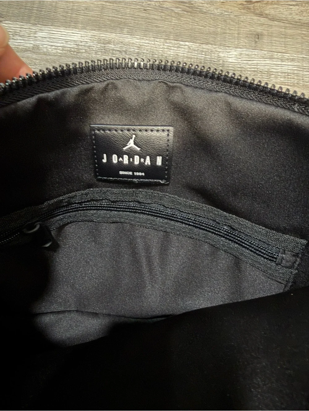 Nike Jordan Monogram Champion Luxury 25L Duffle Bag MM9157-023 Size Medium